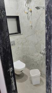 Bathroom Image of 450 Sq.ft 1 RK Apartment / Flat for rent in Mahalakshmi Nagar Indore for Rs. 14000