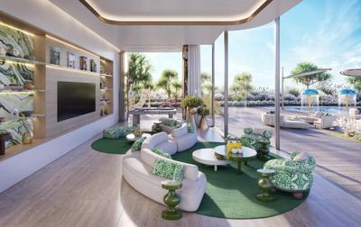Living Room Image of 807 Sq.ft 1 BHK Apartment / Flat for sale in Deira Islands Dubai for Rs. 57792059