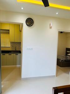 Kitchen Image of 900 Sq.ft 2 BHK Apartment / Flat for rent in Sowparnika Jazzmyna, Kunnamangalam Kozhikode for Rs. 27000