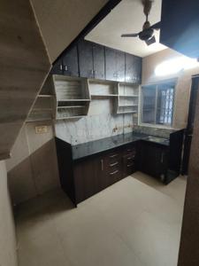 Kitchen Image of 700 Sq.ft 1 BHK Apartment / Flat for rent in Adajan Surat for Rs. 13500