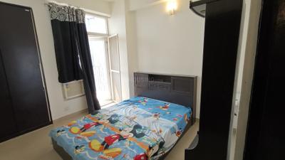 Bedroom Image of 1250 Sq.ft 3 BHK Apartment / Flat for rent in Angel Jupiter, Indirapuram Ghaziabad for Rs. 33000
