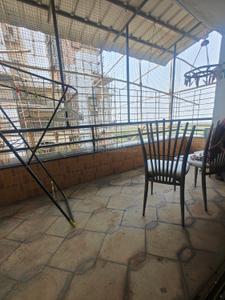 Balcony Image of 1200 Sq.ft 2 BHK Apartment / Flat for rent in Sagar Darshan Towers, Nerul Navi Mumbai for Rs. 72000