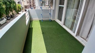 Balcony Image of 1224 Sq.ft 2 BHK Apartment / Flat for rent in K L Poonam Apartments Phase 2, Lukarganj Allahabad for Rs. 25000