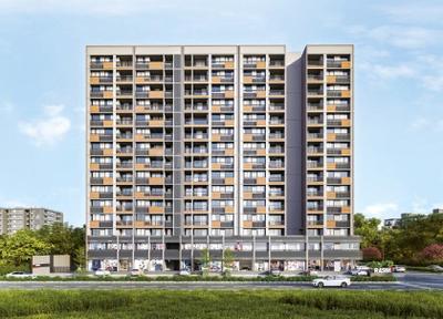 Image of 1750 Sq.ft 3 BHK Apartment / Flat for sale in Rashmi Nivaasa, Shela, Ahmedabad for Rs. 7900000