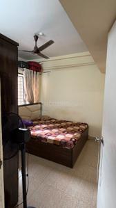 Bedroom Image of 650 Sq.ft 1 BHK Apartment / Flat for rent in Ghansoli Navi Mumbai for Rs. 26000