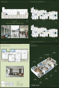 Image of 1050 Sq.ft 2 BHK Apartment / Flat for sale in Kathora, Amravati for Rs. 5500000