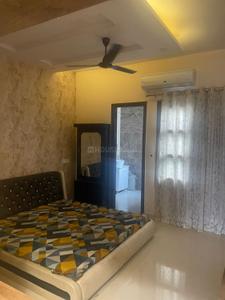 Bedroom Image of 1200 Sq.ft 2 BHK Builder Floor for rent in SBP City of Dreams 5, Kharar Mohali for Rs. 25000
