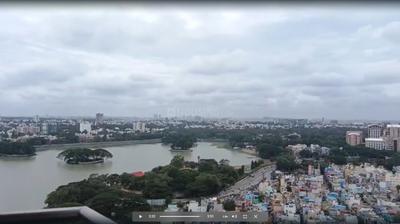Balcony Image of 7481 Sq.ft 4 BHK Apartment / Flat for rent in Prestige Hermitage, Halasuru Bengaluru for Rs. 800000
