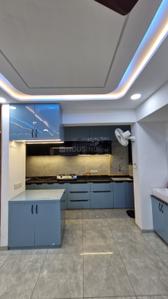 Kitchen Image of 1500 Sq.ft 3 BHK Apartment / Flat for rent in Ashwamegh Lifestyle, Sargasan Gandhinagar for Rs. 40000