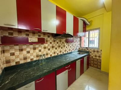 Kitchen Image of 1100 Sq.ft 3 BHK Builder Floor for sale in Joka Kolkata for Rs. 4100000