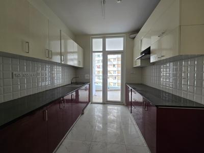 Kitchen Image of 1700 Sq.ft 3 BHK Apartment / Flat for rent in Mantri Manyata Lithos, Thanisandra Bengaluru for Rs. 58000