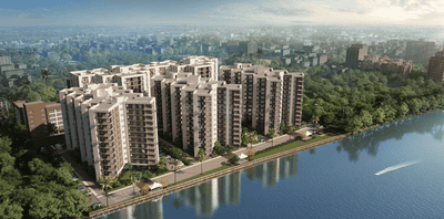Image of 1250 Sq.ft 3 BHK Apartment / Flat for sale in Unimark Riviera, Uttarpara, Hooghly for Rs. 13000000