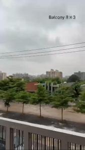 Balcony Image of 1899 Sq.ft 3 BHK Apartment / Flat for sale in Parmeshwar Nilayam, Tragad Ahmedabad for Rs. 8500000