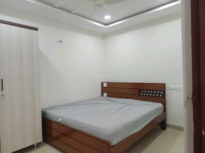 Bedroom Image of 750 Sq.ft 1 BHK Apartment / Flat for rent in Madhapur Hyderabad for Rs. 28000