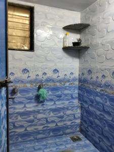 Common Bathroom Image of 600 Sq.ft 1 BHK Apartment / Flat for sale in Bhavini Enclave, Mulund East Mumbai for Rs. 11200000