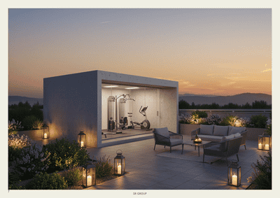 Image of 2770 Sq.ft 4 BHK Apartment / Flat for sale in S R Aaishwaryam, Baner, Pune for Rs. 33200000