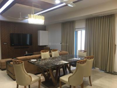 Hall Image of 2630 Sq.ft 4 BHK Apartment / Flat for rent in Adani La Marina, Shantigram Ahmedabad for Rs. 135000