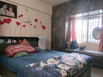 Bedroom Image of 1460 Sq.ft 3 BHK Apartment / Flat for rent in Hilife Pearl Shell, Balagere Bengaluru for Rs. 40000