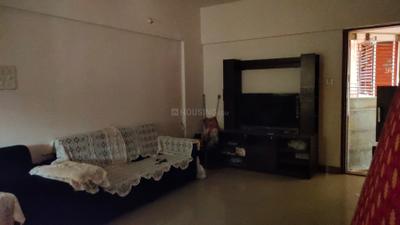Living Room Image of 1600 Sq.ft 3 BHK Apartment / Flat for rent in Magarpatta Jasminium, Magarpatta City Pune for Rs. 55000