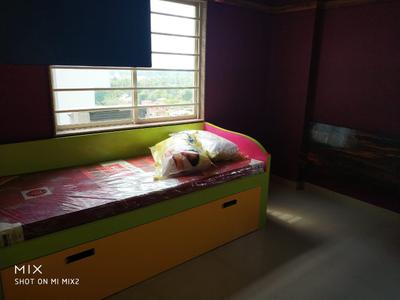 Kitchen Image of 1323 Sq.ft 3 BHK Apartment / Flat for rent in Srijan Green Field City Classic Premium, Maheshtala Kolkata for Rs. 25000