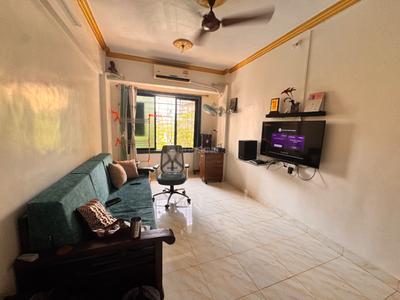 Living Room Image of 650 Sq.ft 1 BHK Apartment / Flat for sale in Airoli Navi Mumbai for Rs. 7200000