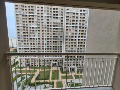 Balcony Image of 800 Sq.ft 2 BHK Apartment / Flat for rent in Sobha Dream Gardens, Thanisandra Bengaluru for Rs. 40000