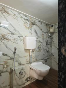 Common Bathroom One Image of 979 Sq.ft 2 BHK Apartment / Flat for sale in Umiya Oasis, Mira Road East Mira Bhayandar for Rs. 9000000