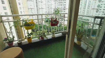Balcony Image of 1955 Sq.ft 3 BHK Apartment / Flat for sale in Elita Garden Vista, New Town Kolkata for Rs. 23000000