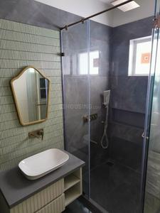 Bathroom Image of 1386 Sq.ft 4 BHK Villa for sale in Shreeji Status Bungalows, Atladara Vadodara for Rs. 14800000