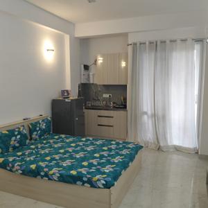 Bedroom Image of 1500 Sq.ft 1 RK Builder Floor for rent in Sector 28 Gurgaon for Rs. 26000