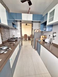 Kitchen Image of 1582 Sq.ft 3 BHK Apartment / Flat for rent in Triveni Laurel, Kalyan West Kalyan for Rs. 28000