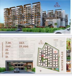 Image of 1245 Sq.ft 2 BHK Apartment / Flat for sale in Skyline Avasa, Bongloor, Hyderabad for Rs. 4357500