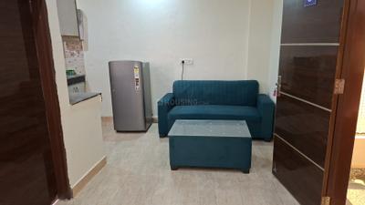 Living Room Image of 480 Sq.ft 1 BHK Apartment / Flat for rent in Chhattarpur New Delhi for Rs. 17000