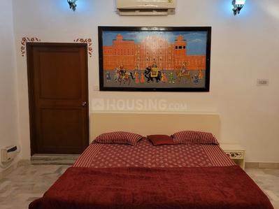 Bedroom Image of 300 Sq.ft 1 RK Apartment / Flat for rent in Pratap Nagar Jaipur for Rs. 18000