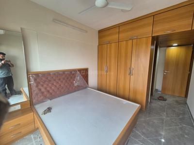 Bedroom Image of 1000 Sq.ft 2 BHK Apartment / Flat for rent in Hubtown Sunmist, Andheri East Mumbai for Rs. 140000