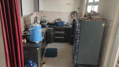 Kitchen Image of 1050 Sq.ft 2 BHK Apartment / Flat for sale in Pushpanjali Habitat, Village Rajrai Agra for Rs. 2800000