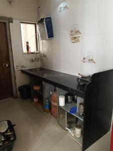 Kitchen Image of 350 Sq.ft 1 BHK Apartment / Flat for sale in Shreenathji Rainbow City 2, Mota Mava Rajkot for Rs. 1300000