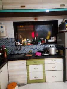 Kitchen Image of 550 Sq.ft 1 BHK Apartment / Flat for sale in Palm Acres Co-Op. Hsg. Soc. Ltd, Sion Mumbai for Rs. 13800000