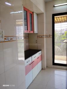 Kitchen Image of 900 Sq.ft 1 BHK Apartment / Flat for sale in Kalwa Thane for Rs. 7500000