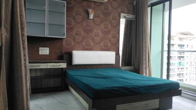 Bedroom Image of 1800 Sq.ft 3 BHK Apartment / Flat for rent in Kesar Harmony, Kharghar Navi Mumbai for Rs. 95000