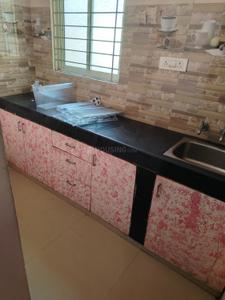 Kitchen Image of 550 Sq.ft 1 BHK Builder Floor for rent in Gachibowli Hyderabad for Rs. 22000