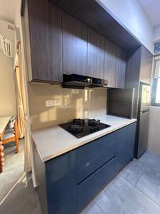 Kitchen Image of 550 Sq.ft 1 BHK Apartment / Flat for rent in Eroor Kochi for Rs. 34000