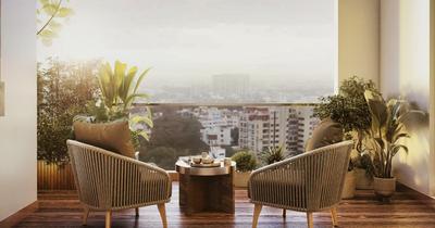 Balcony Image of 4529 Sq.ft 4 BHK Apartment / Flat for sale in Amara Ahaana, Kilpauk Chennai for Rs. 106700000