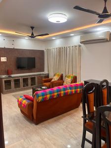 Hall Image of 1000 Sq.ft 3 BHK Apartment / Flat for rent in Shenoy Nagar Chennai for Rs. 55000