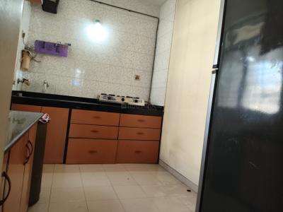 Kitchen Image of 855 Sq.ft 2 BHK Apartment / Flat for rent in Vasant Sagar Saraswati Complex, Kandivali East Mumbai for Rs. 55000