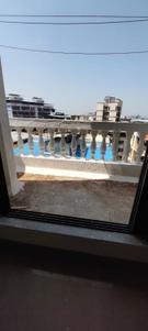 Balcony Image of 1120 Sq.ft 2 BHK Apartment / Flat for rent in Kopar Khairane Navi Mumbai for Rs. 45000