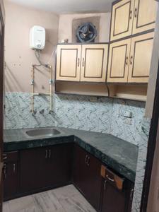 Kitchen Image of 495 Sq.ft 1 BHK Builder Floor for sale in Hari Nagar New Delhi for Rs. 5000000