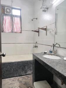 Bedroom One Image of 1000 Sq.ft 2 BHK Apartment / Flat for rent in Rajpur Khurd Village New Delhi for Rs. 31000