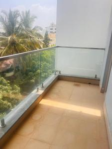 Balcony Image of 1800 Sq.ft 3 BHK Builder Floor for rent in HSR Layout Bengaluru for Rs. 76000