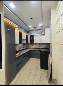 Kitchen Image of 1250 Sq.ft 3 BHK Builder Floor for sale in Sector 24 Rohini New Delhi for Rs. 13500000